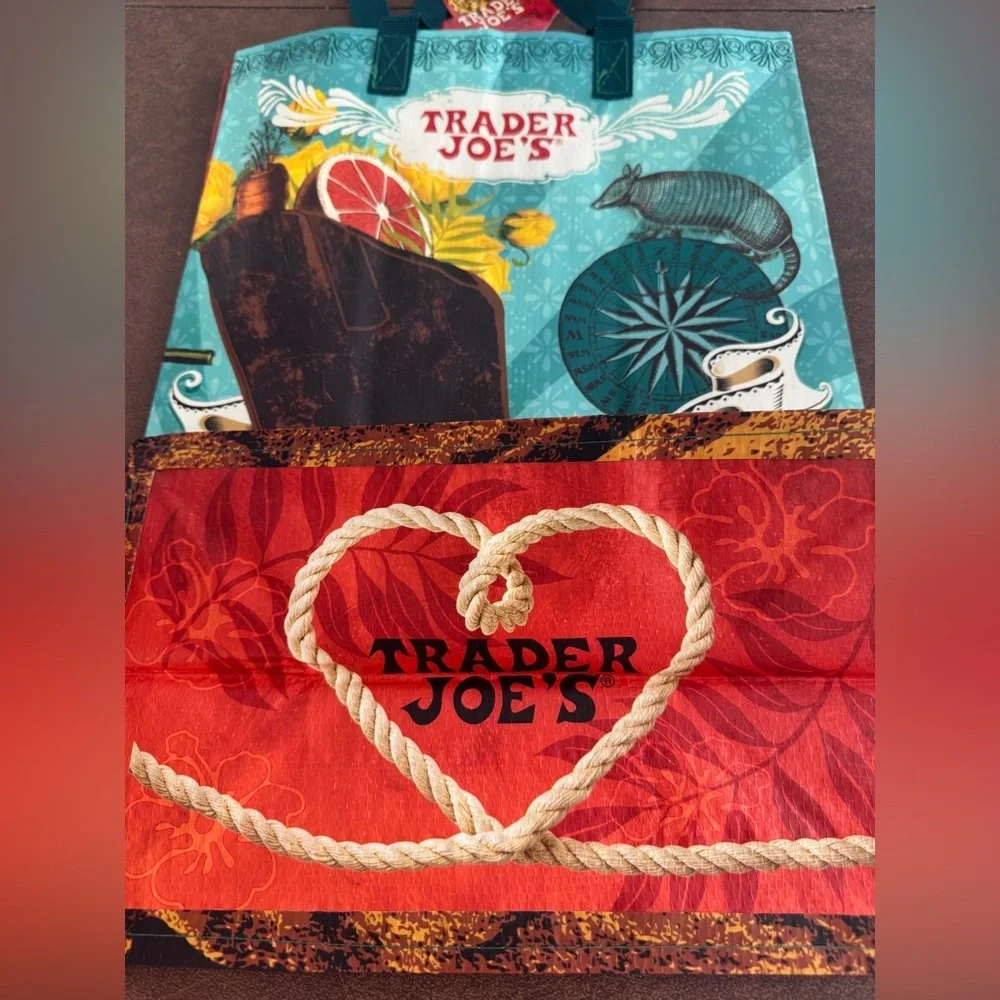 Trader Joes Texas State Rare HTF Reusable Bag Brand New with Tag Grocery Tote
